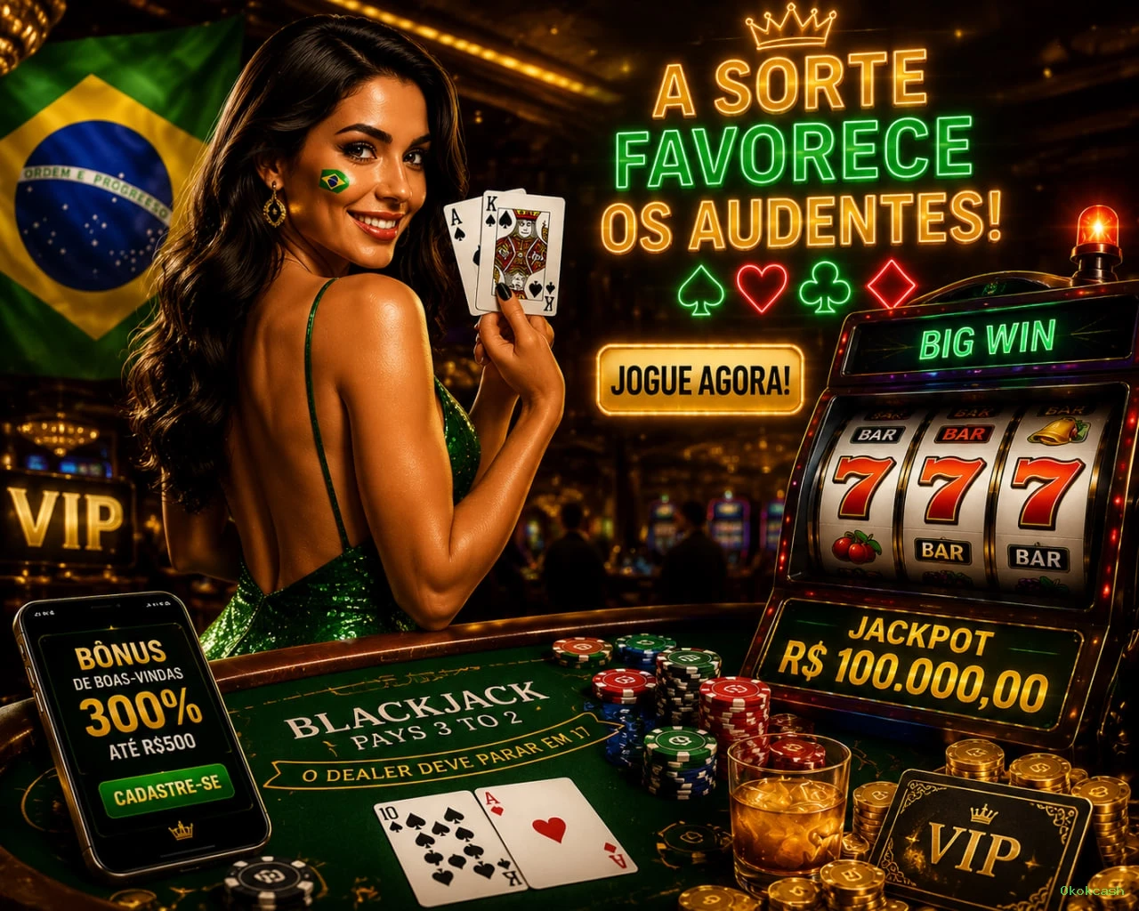 Okokcash — plataforma segura e premiada de apostas
